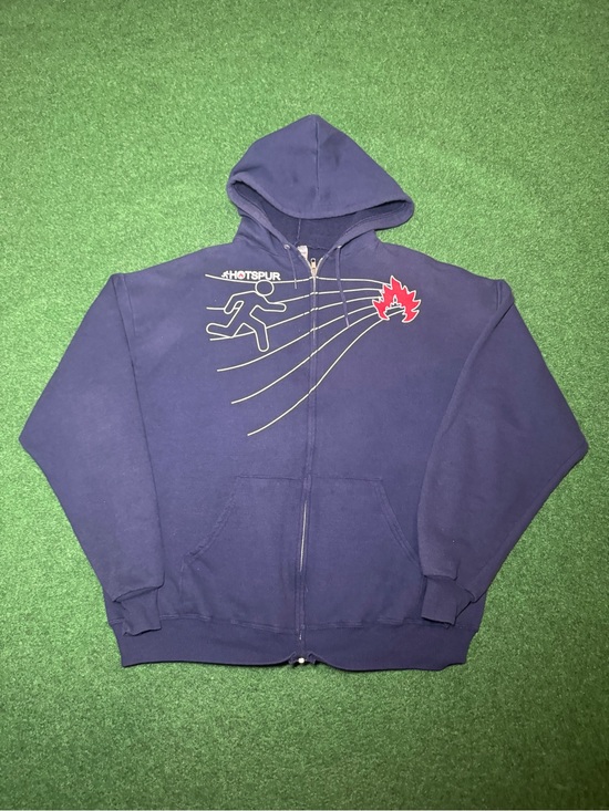 Jerzees Other - Vintage Y2K Hotspur Band Zip Up Hoodie, Emo Pop Punk Warped Tour Sweatshirt L